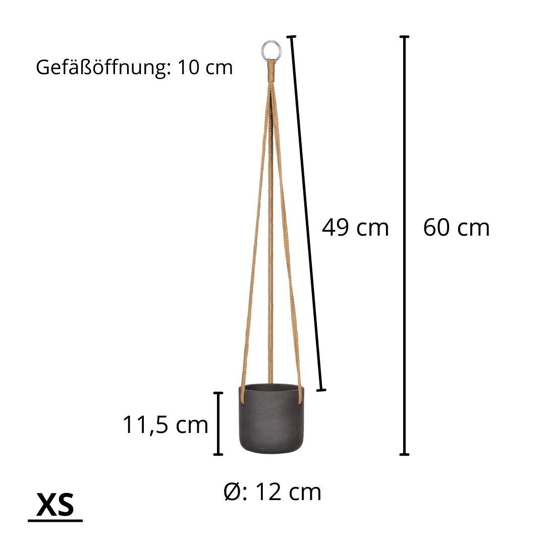 finestgreen Blumenampel Handgefertigte Blumenampel Hanging Charlie