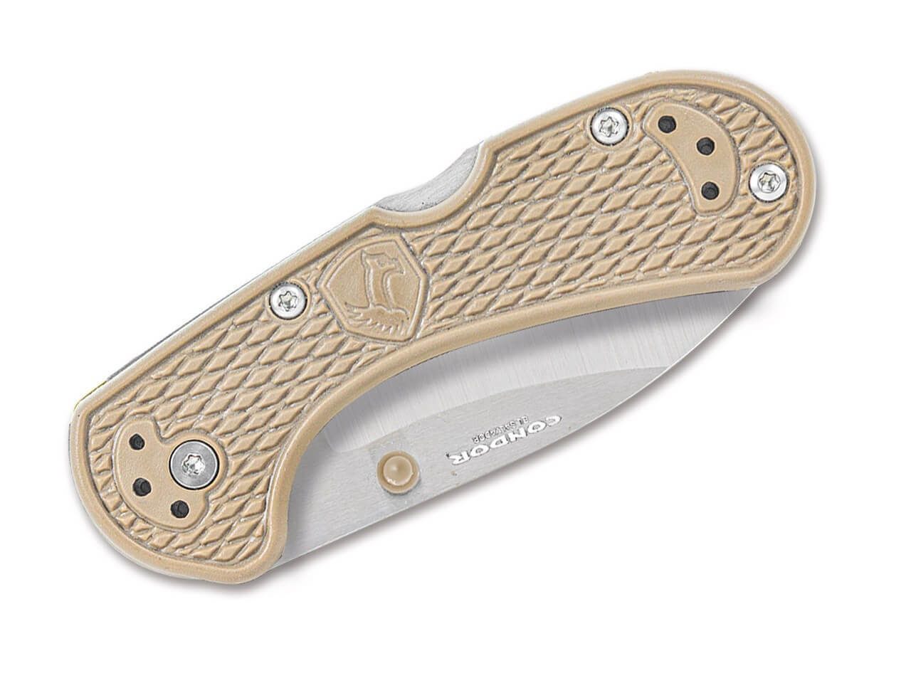 Cadejo Drop Point Folder Desert