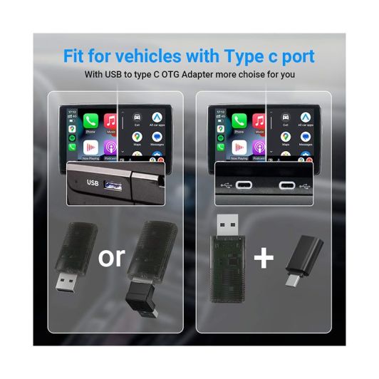 Adaptor TECHNNAX USB CarPlay pentru Android