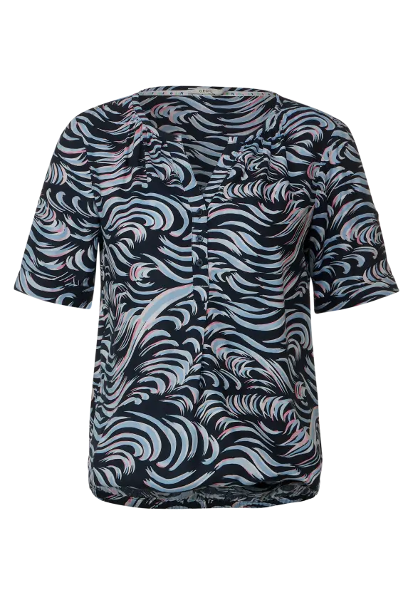 CECIL Print Viskose Bluse