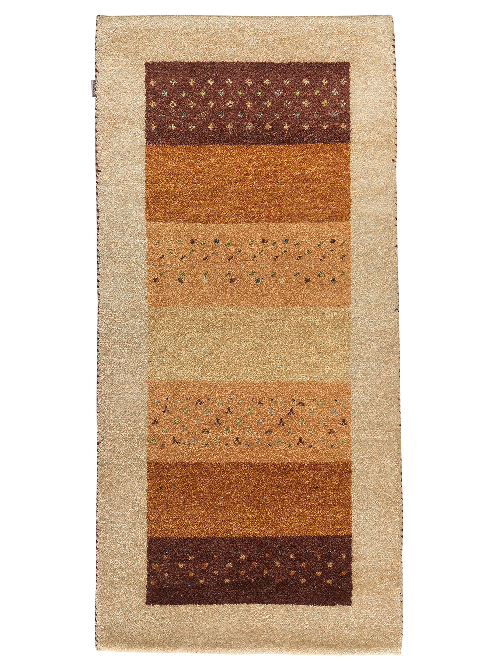Odisha Gabbeh ca. 75 x 155 cm, Unikat / Einzelstück