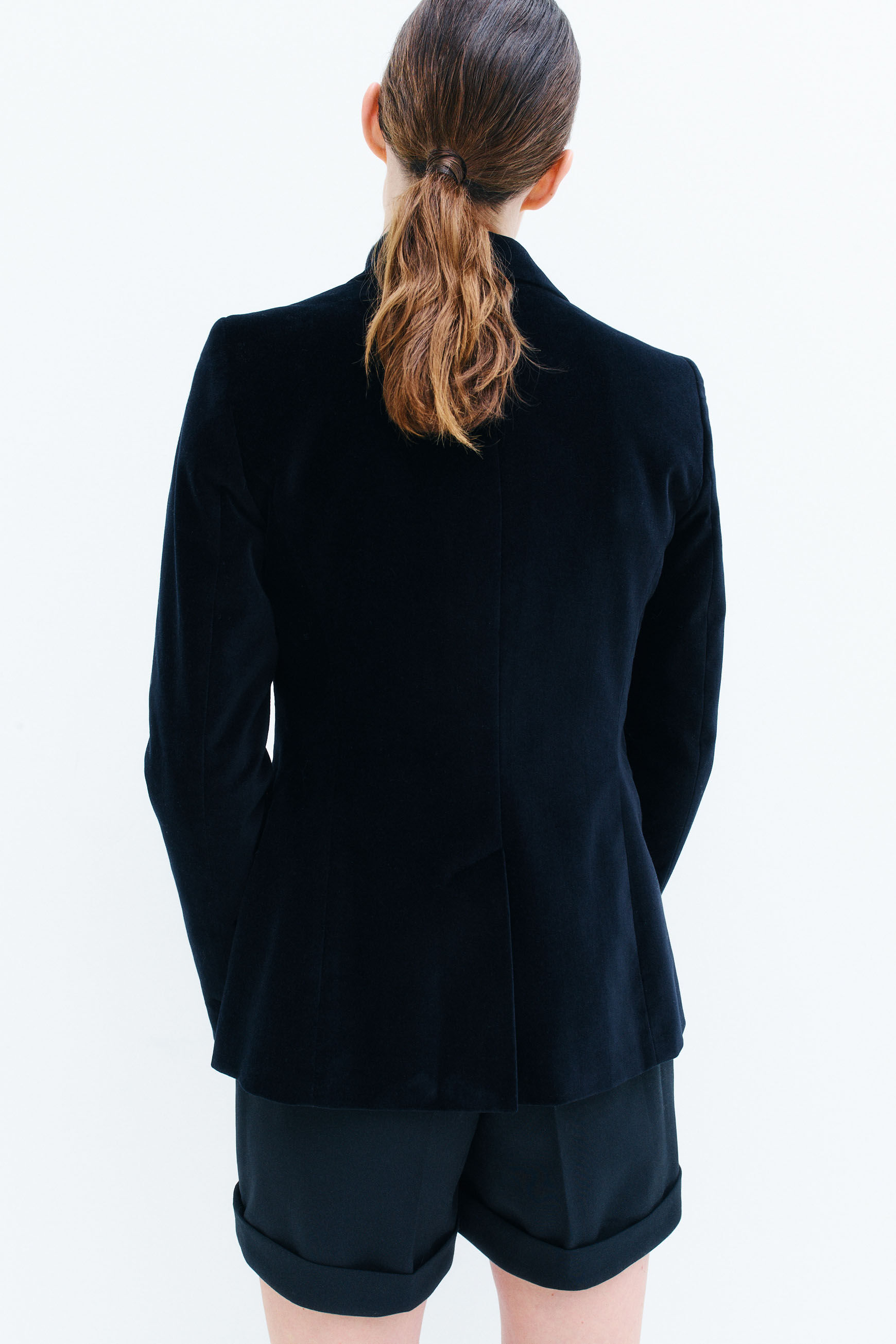 blazer aurora noir femme