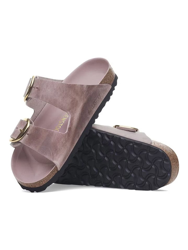 Birkenstock Leder-Pantoletten 