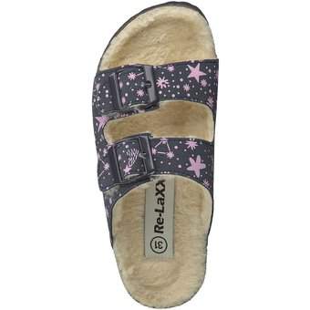Re-Laxx Pantolette in blau