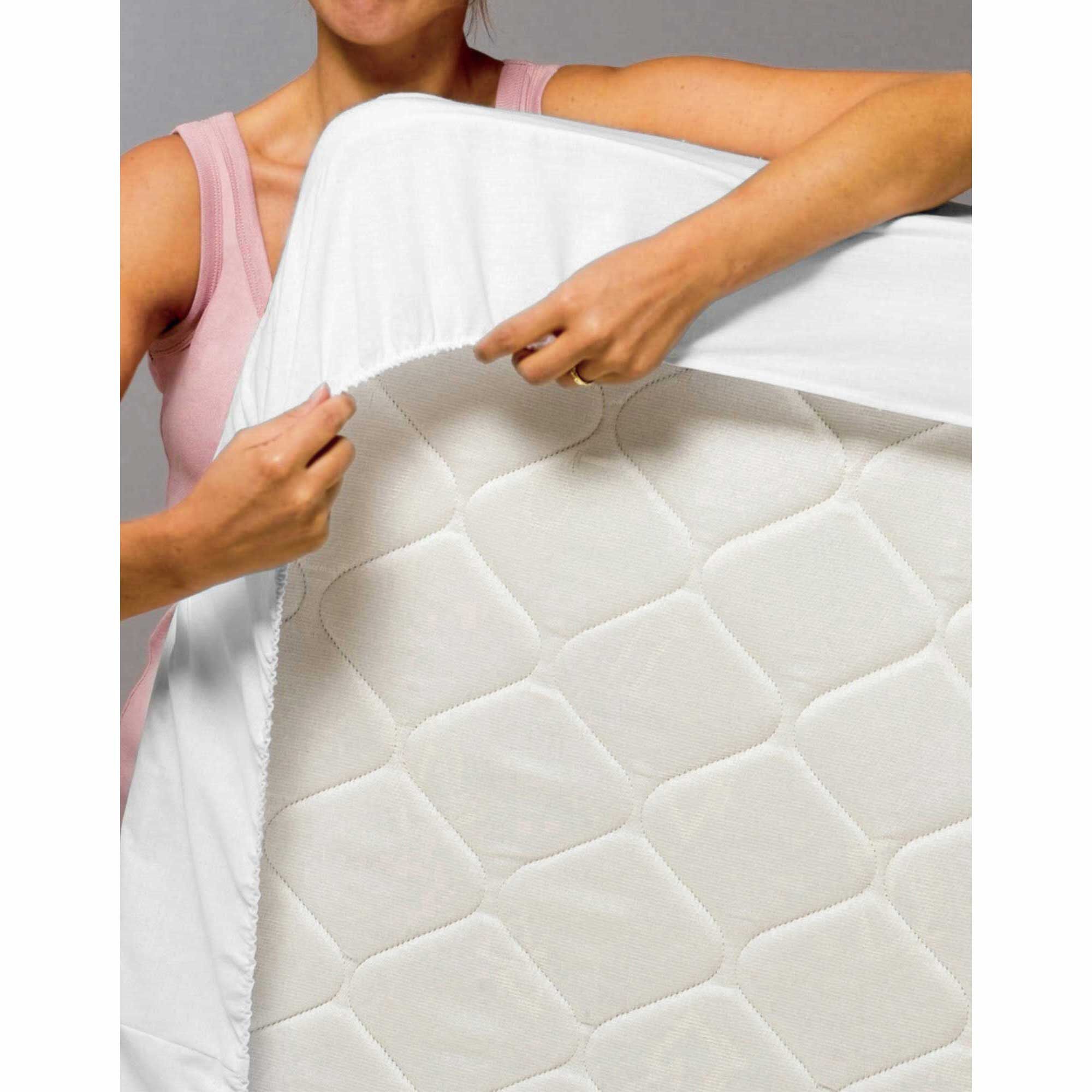 Protège matelas molleton bi-extensible imperméable