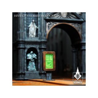 Hive City Street Holograms