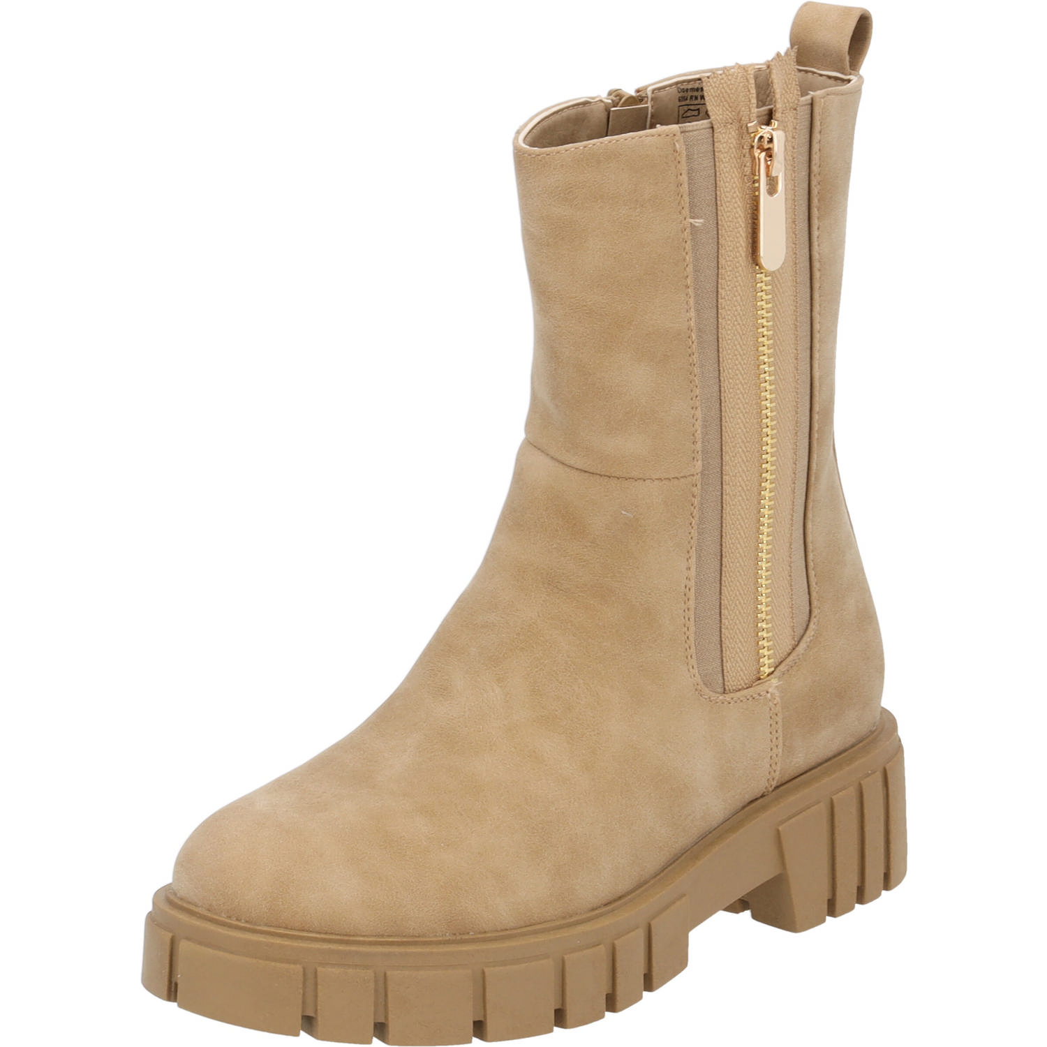 Palado Laxkal, Chelsea Boots, Damen, Beige