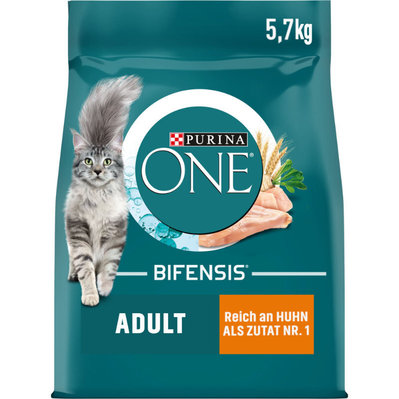 Purina ONE Trockenfutter Purina ONE Bifensis Adult Huhn & Vollkorngetreide 5,7 kg