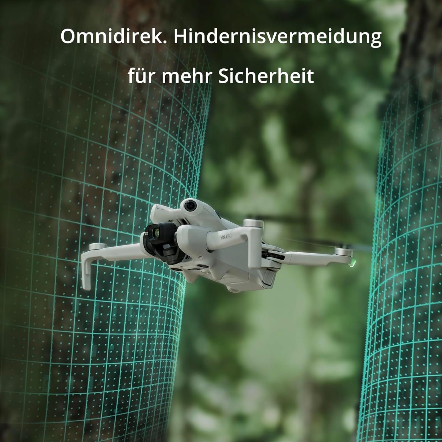DJI Mini 4 Pro Fly More Combo mit DJI RC 2 Fernsteuerung Drohne mit Kamera Drohne (Ultra HD, 34 Minuten Flugzeit, 2 zusätzliche Akkus, Klasse-C0, Mini-Drohne mit Kamera 4k Video GPS, Bildschirmfernsteuerung faltbare Mini-Drohne mit 4K-Kamera, unter 2