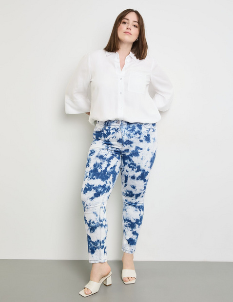 7/8 Jeans mit Batik-Print Betty