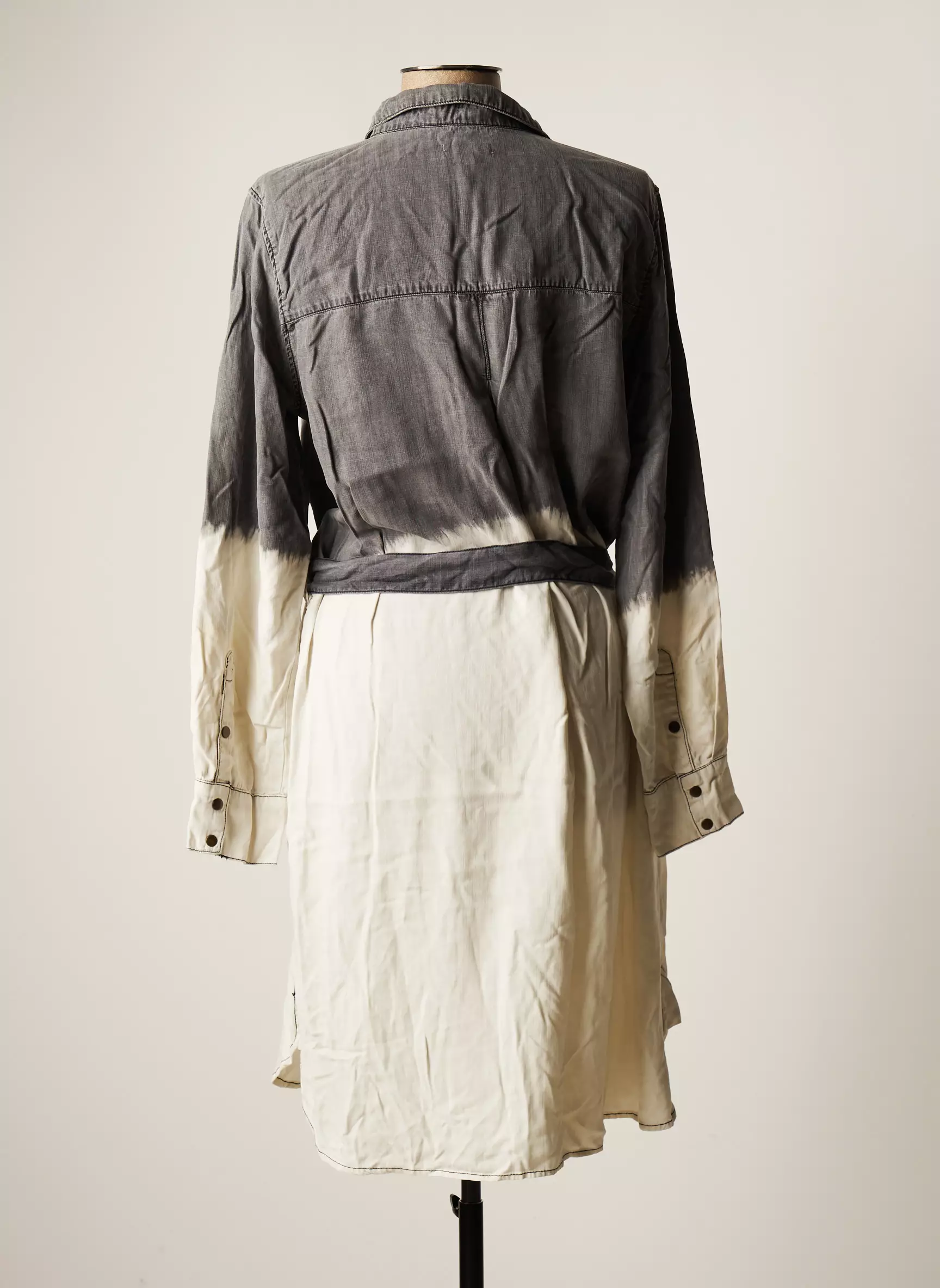 Five Robes Mi Longues Femme couleur gris