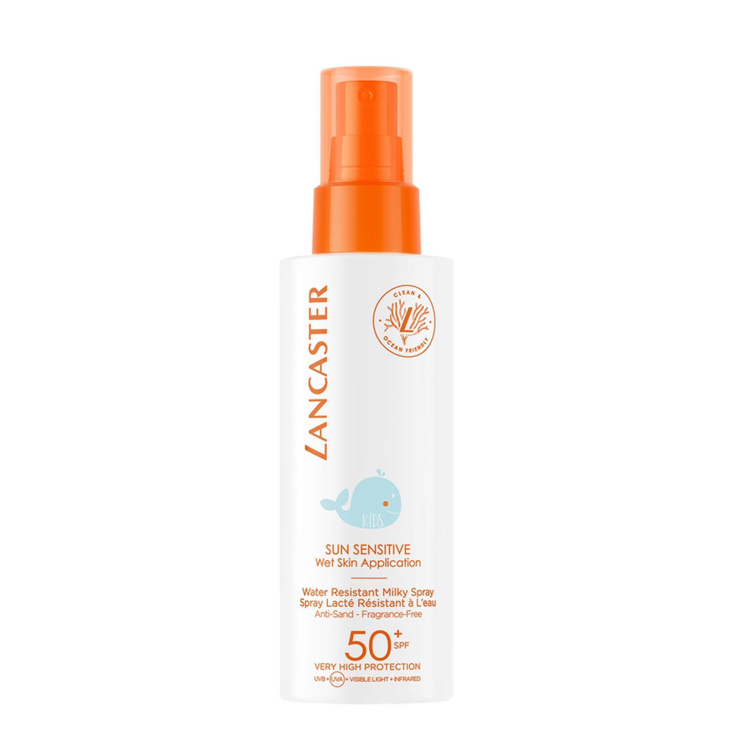 Lancaster Sun Sensitive Spray Lacté Enfant Visage & Corps SPF50+