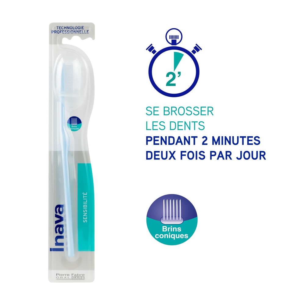 Oral Care INAVA Brosse à dents Sensibilité Brosse à dents