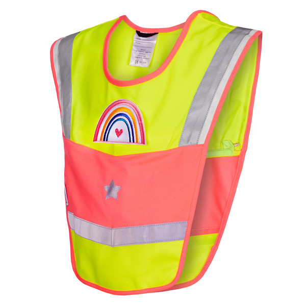 LED HIGH VISIBILITY CAPE Kinder - Weste