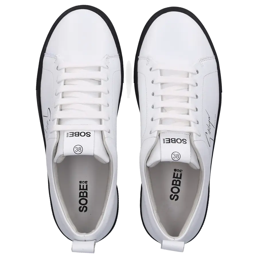 305 SOBE - Sneaker Weiß CATALEYA SAMRA Kalbsleder - weiß