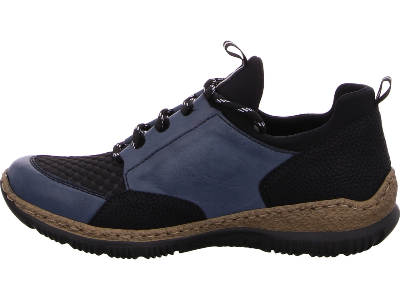RIEKER Ballerinas blau