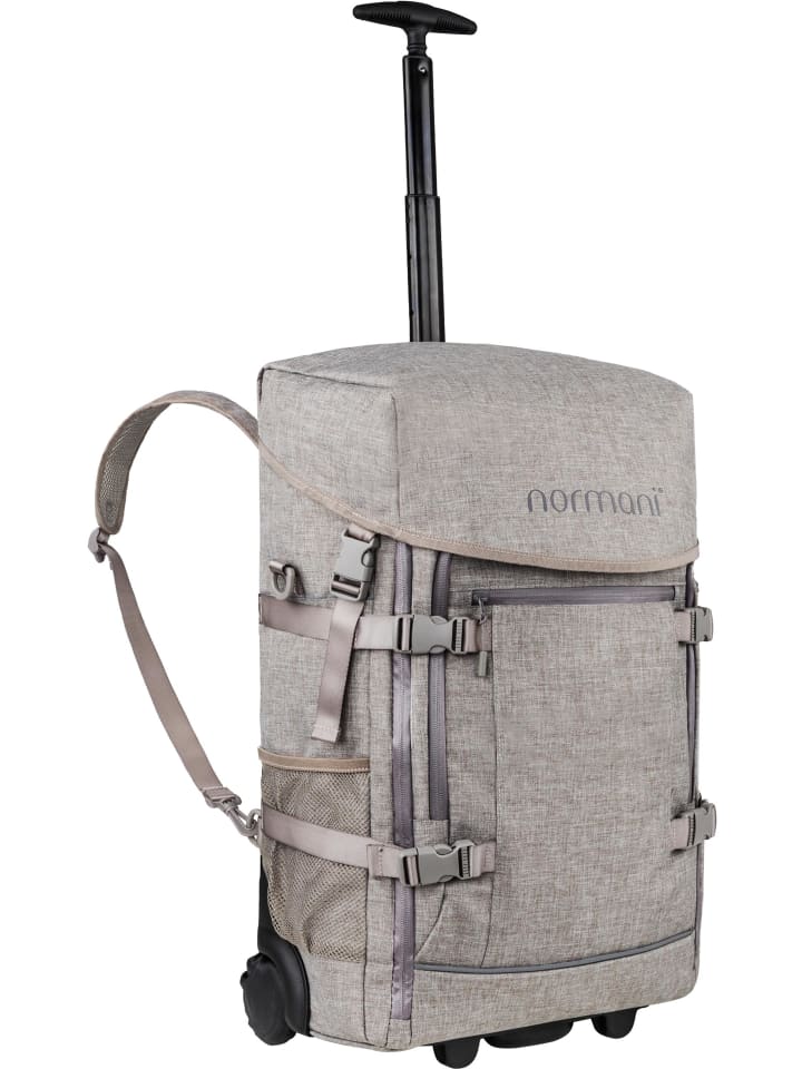 normani Rucksack-Trolley Handgepäck Nara in Beige günstig kaufen onesize