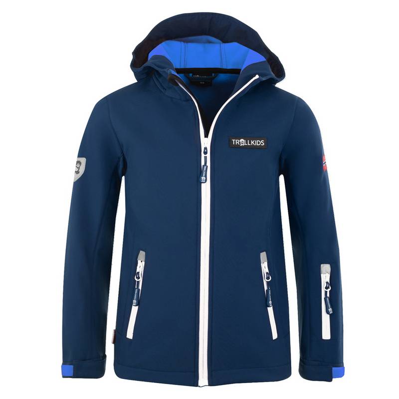 Trollkids Oslofjord Softshelljacke Kinder