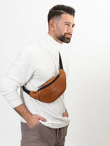 FARMHOOD Memphis Gürteltasche Leder 34 cm