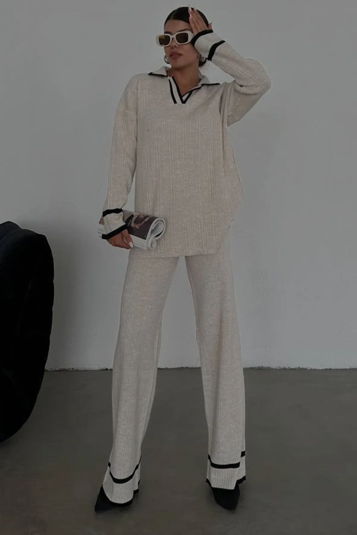 lovebox  Zweiteiler - Beige - Regular Fit