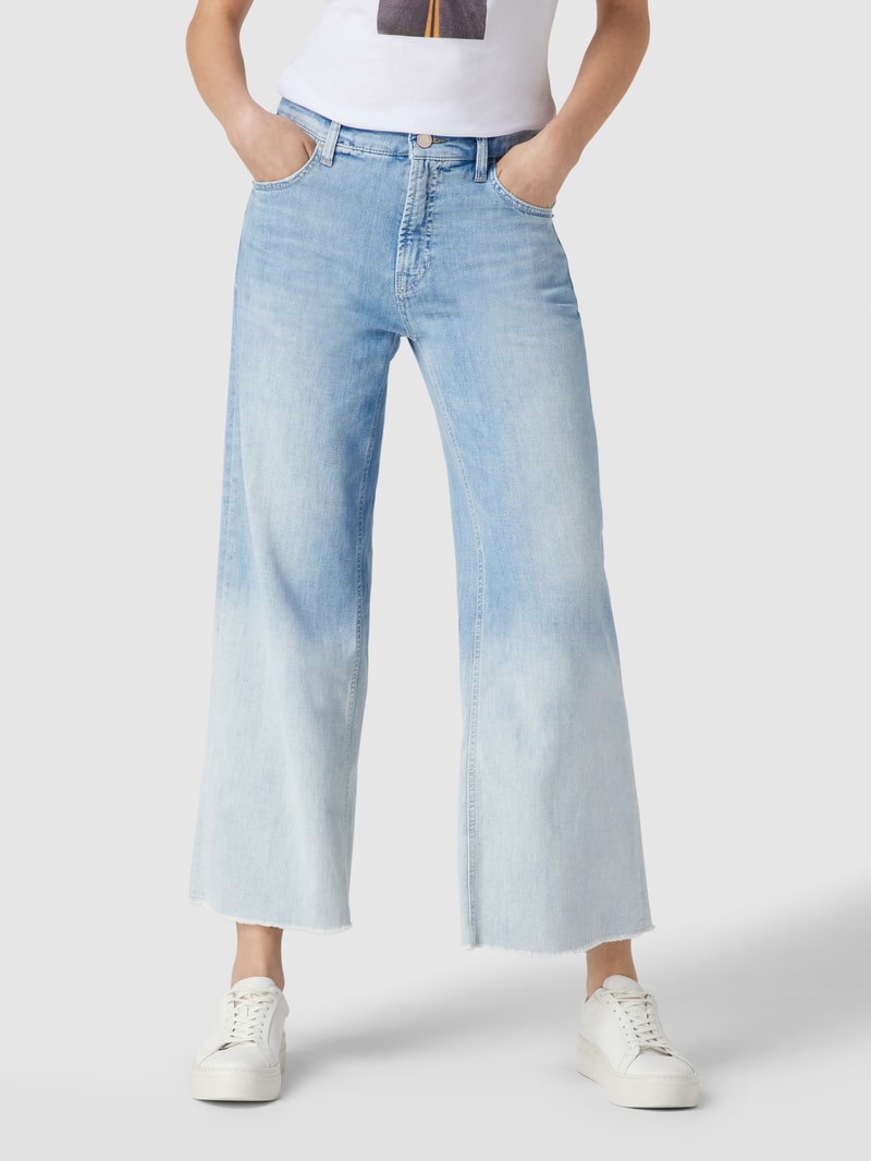 Mid Rise Culotte in hellblau