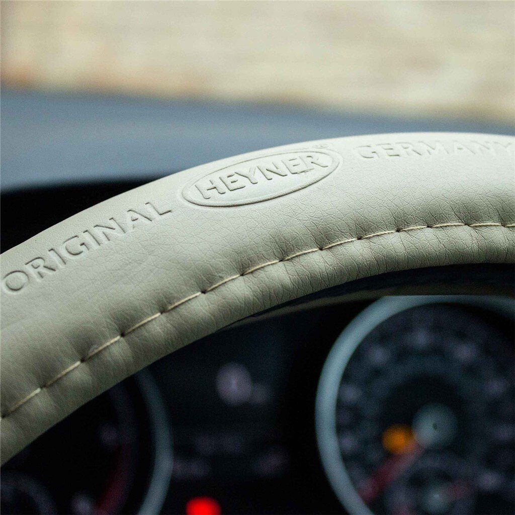 HEYNER Lenkradbezug Lenkradhülle beige