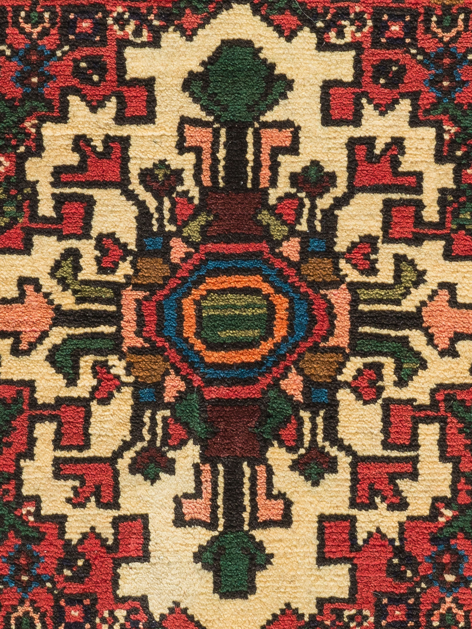 Hosseinabad Hamadan ca. 82 x 125 cm, Unikat / Einzelstück