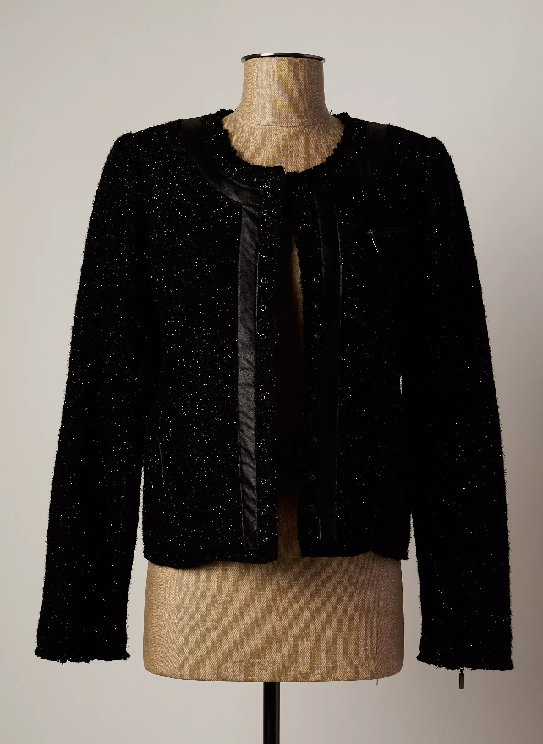 Lauren Vidal Vestecasual Femme couleur noir