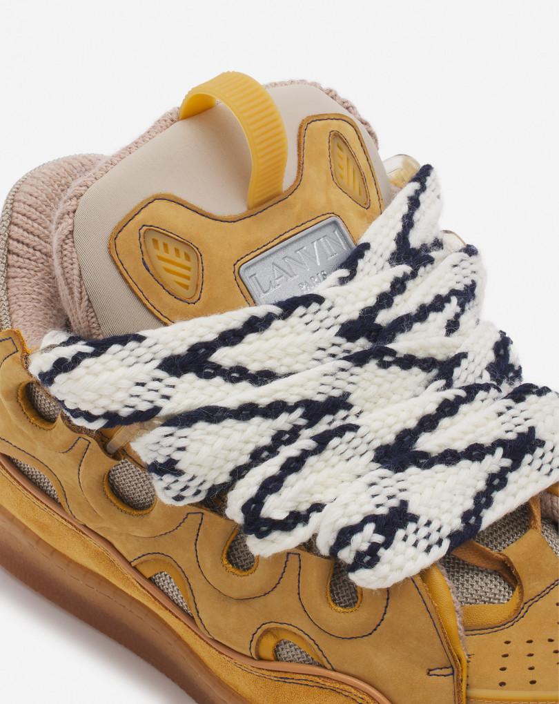 SNEAKERS CURB EN CUIR