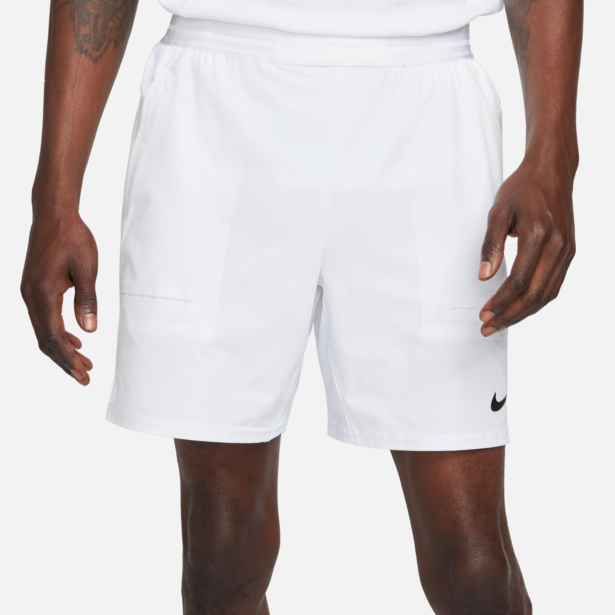 Court Dri-Fit Slam LN NT Shorts Herren - Weiß