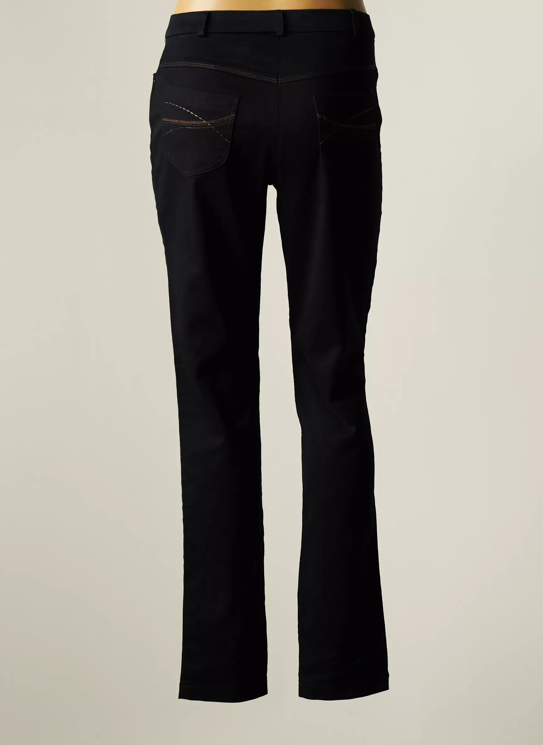 Christine Laure Pantalons Slim Femme couleur bleu