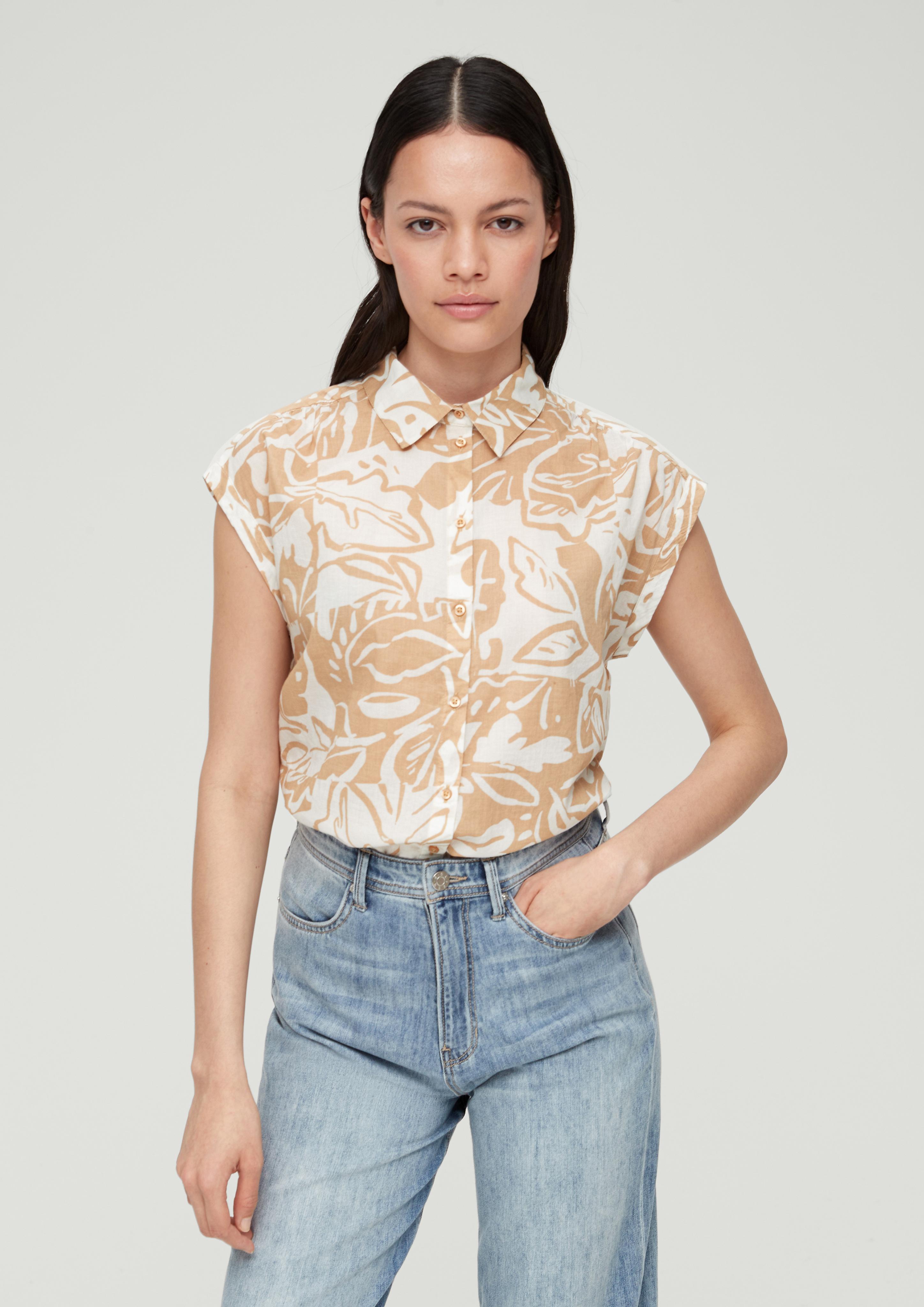 Blusenshirt mit Alloverprint  2131876-84A0