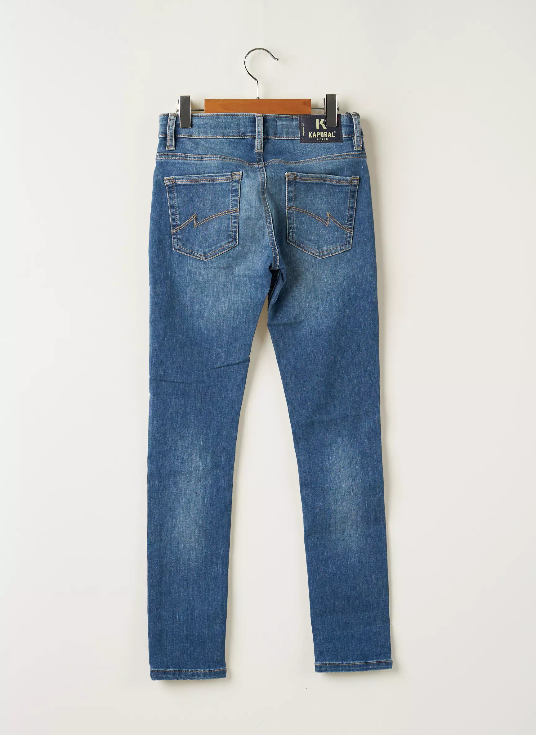 Kaporal Jeans Coupe Slim Garcon couleur bleu