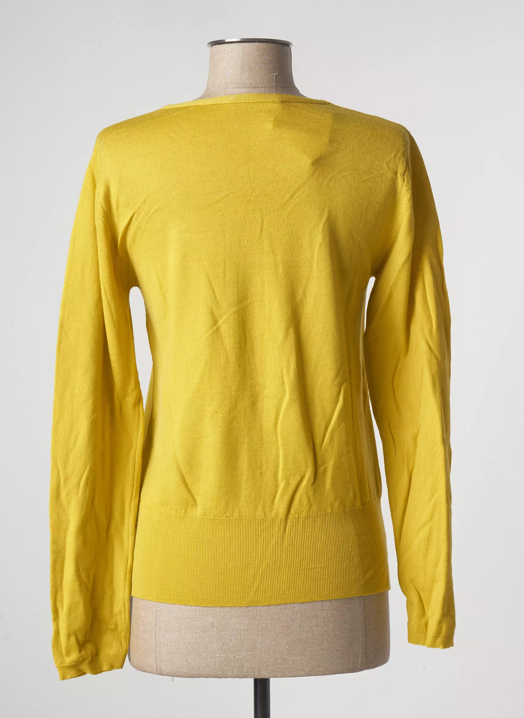 Poles Cardigans Femme couleur jaune