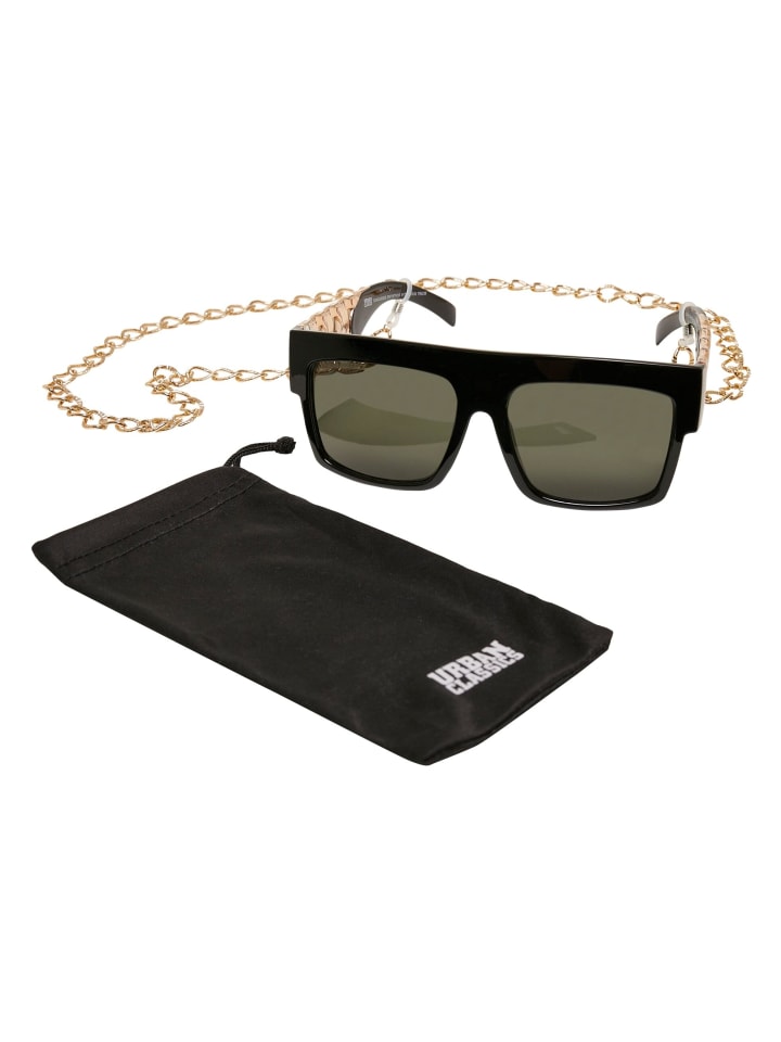 Urban Classics Urban Classics Sonnenbrillen in black/gold günstig kaufen onesize