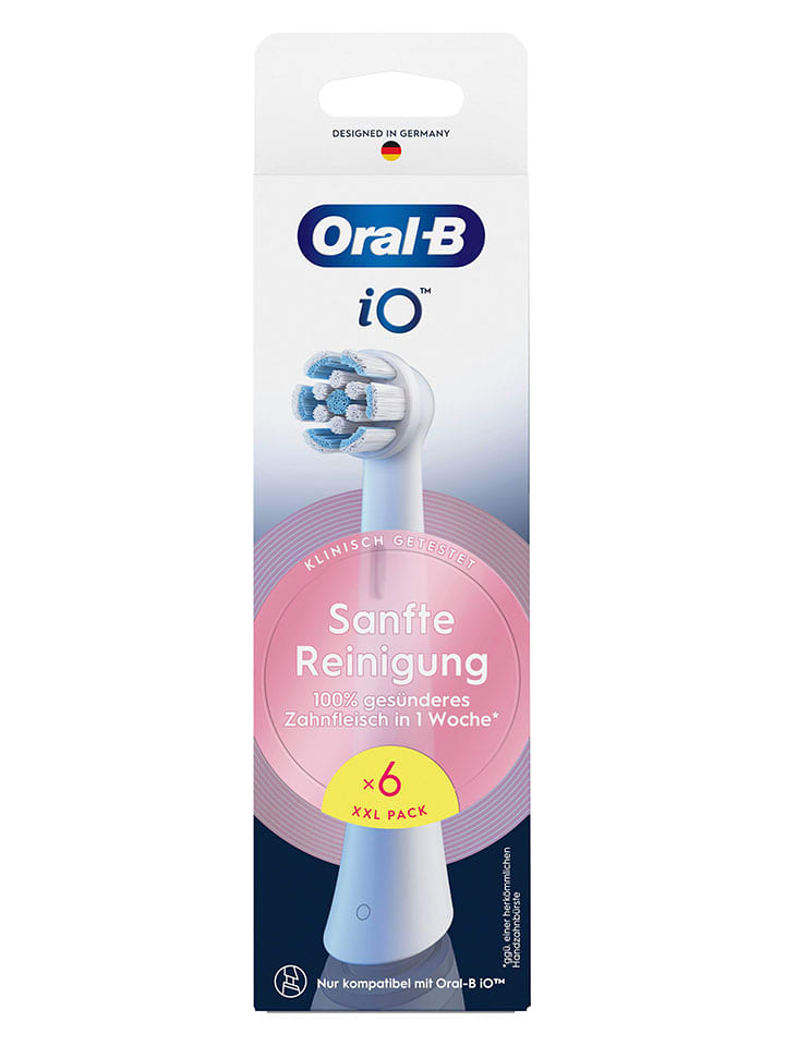 Oral-B 6er-Set: Ersatz-Bürstenköpfe 