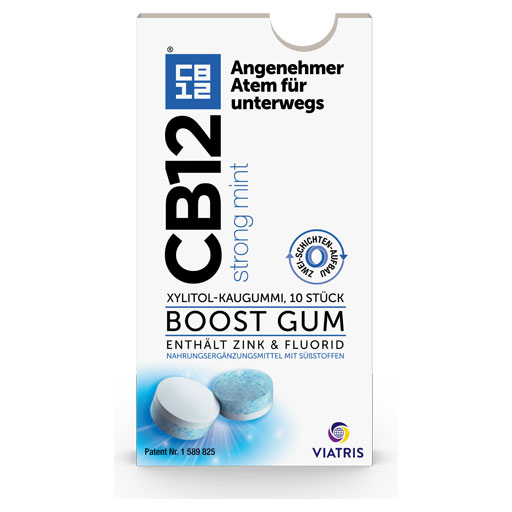 CB12 boost strong mint Kaugummi  10 St  Kaugummi