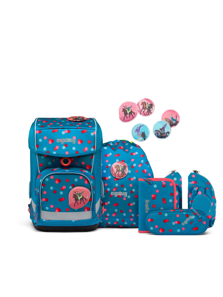Ergobag Grundschulranzen Cubo Light VoltiBär in blau günstig kaufen onesize
