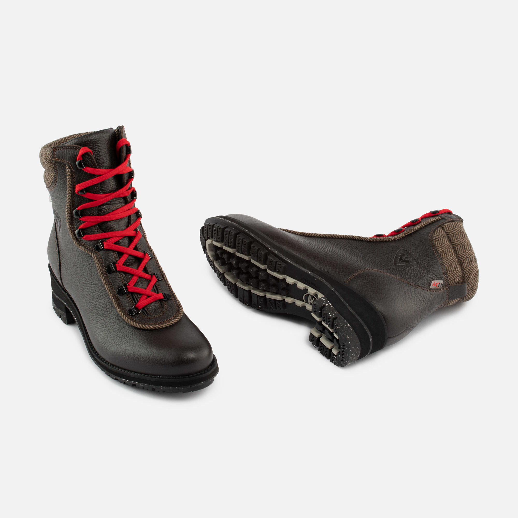 Bottes 1907 Megève Buffalo Marron Femme