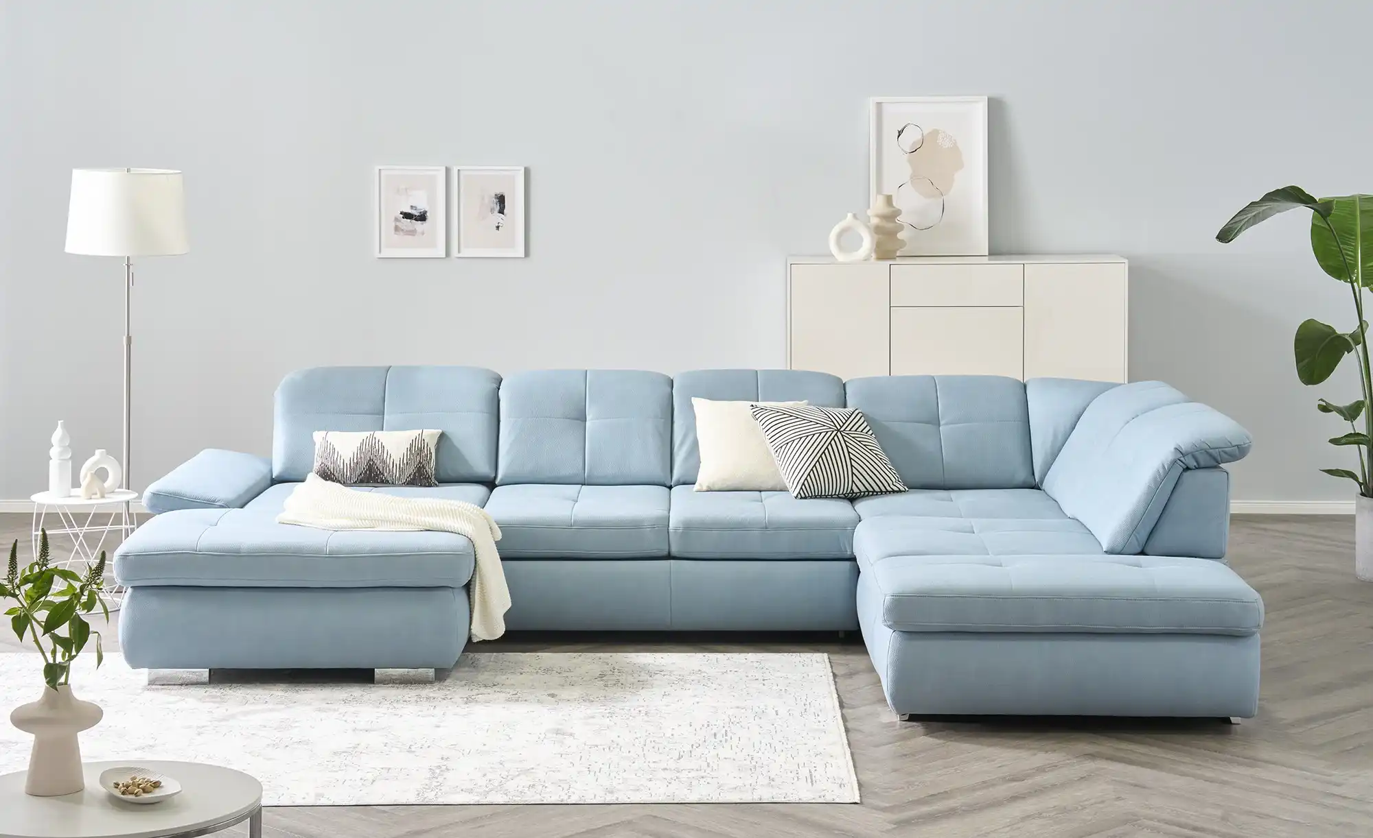 Kollektion Kraft Wohnlandschaft aus Mikrofaser Affair