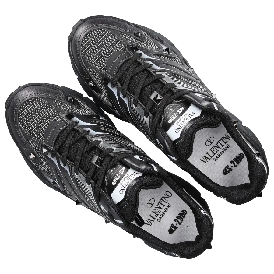 Valentino Garavani - Sneaker low MS-2980 Kalbsleder - schwarz