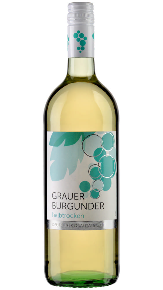 Moselland Grauer Burgunder QbA, halbtrocken 1l