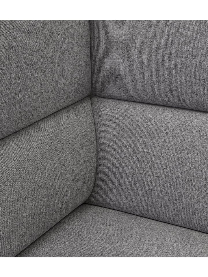 KADIMA DESIGN 2 Sitzer Sofa mit Akustikfunktion aus Textil | Modern in Anthrazit günstig kaufen onesize