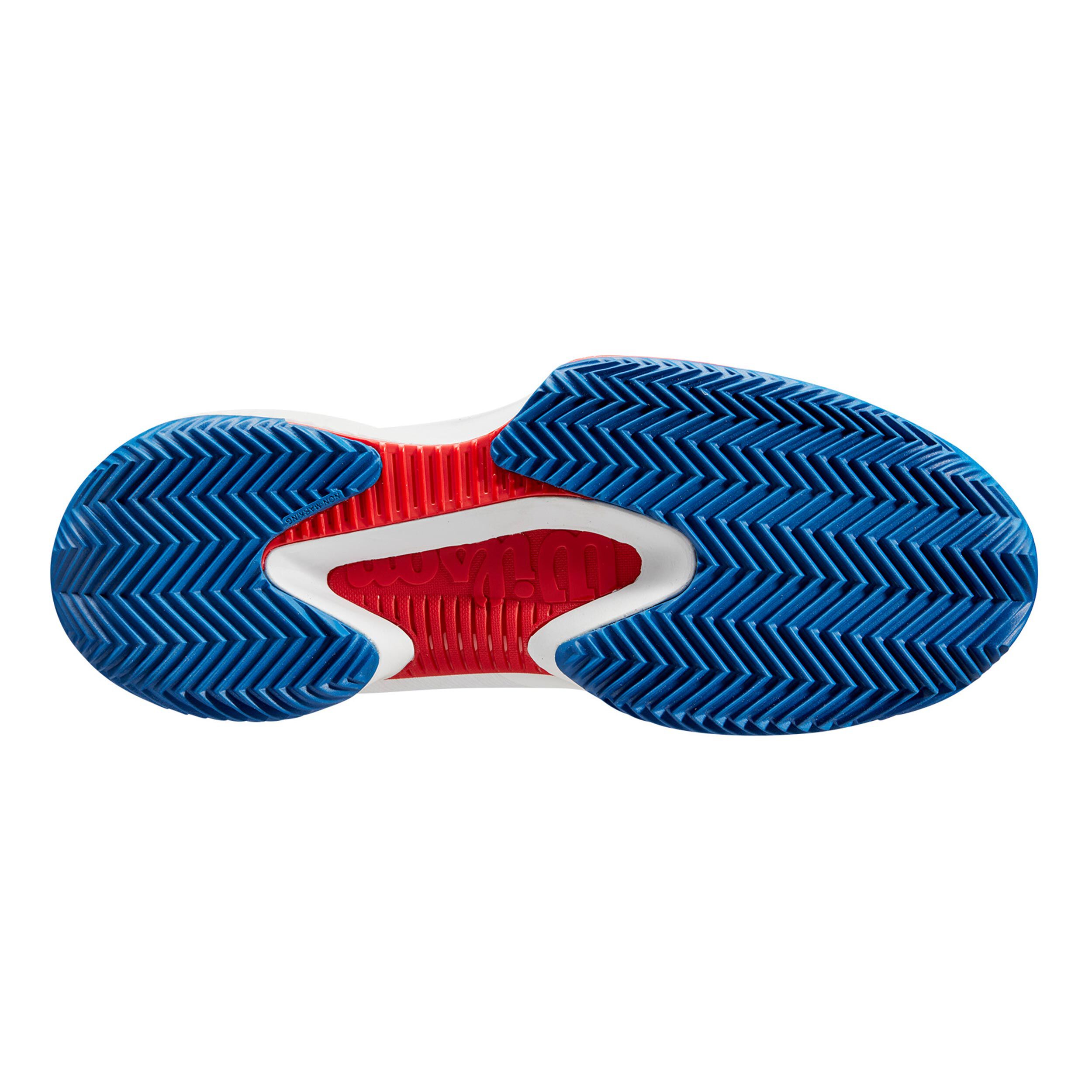 Kaos Swift 1.5 2024 CLY Sandplatzschuh Damen - Weiß, Rot