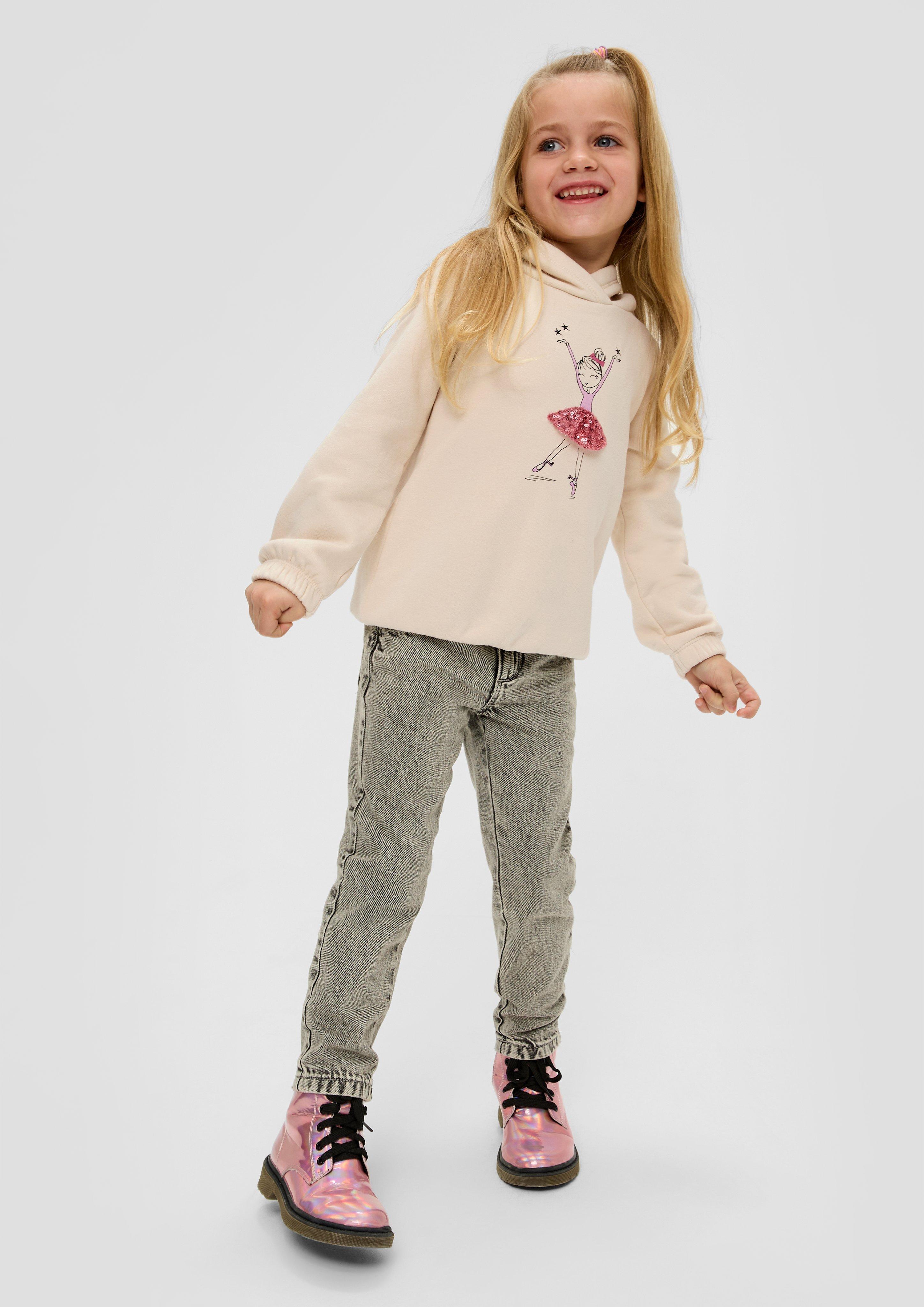 Sweatshirt mit Schalkragen  2137358-0805