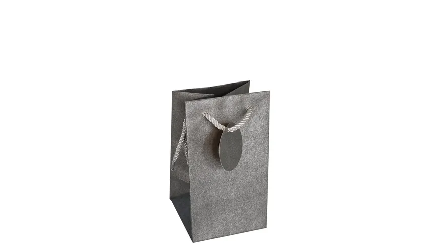 TRUBA Geschenktasche Flakon ùni silber