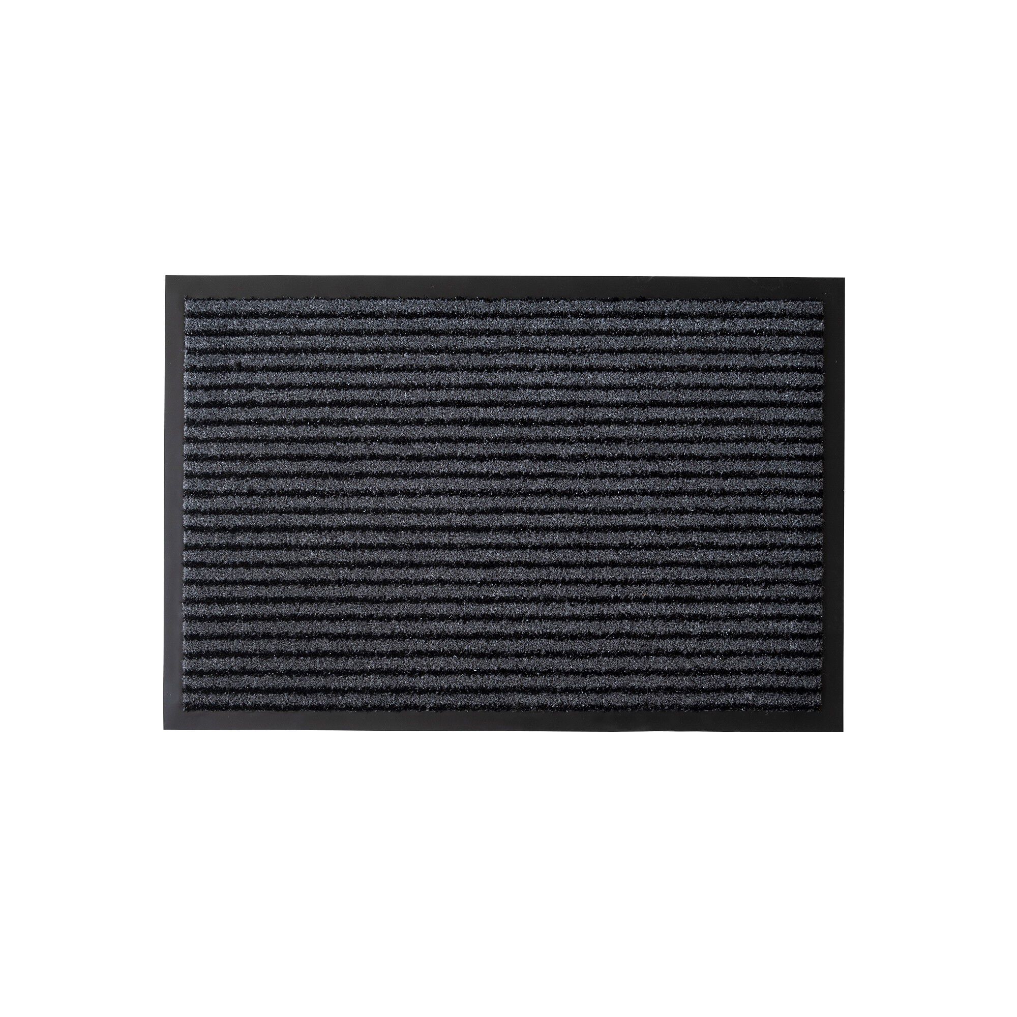 Tapis uni anti-poussière fibre grattante