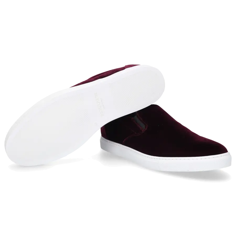 Dsquared2 - Sneaker low TUX Samt - rot