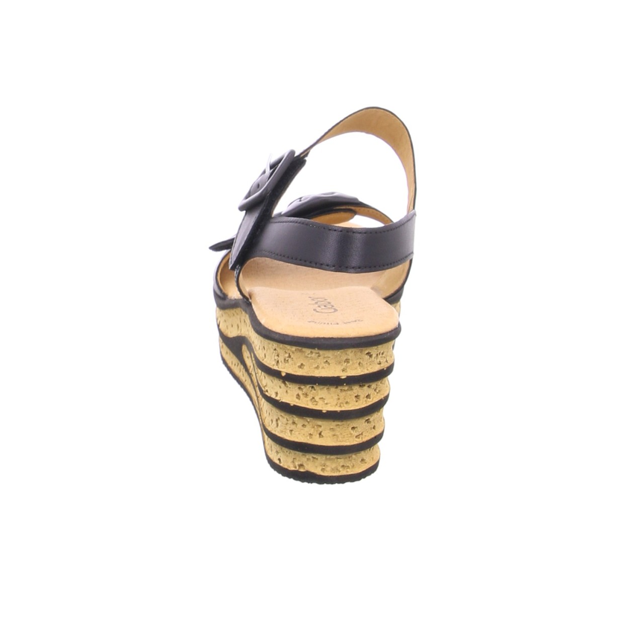 GABOR Komfort Sandalen schwarz