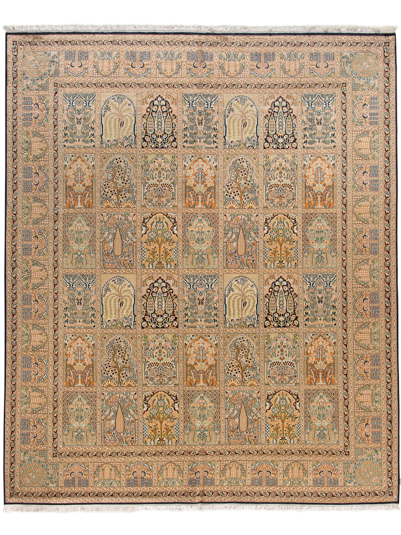 Kaschmir Seide 16/16 ca. 250 x 300 cm, Unikat / Einzelstück